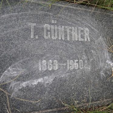 GUNTHER T. 1869-1950