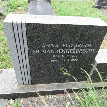 HUMAN Willem 1888-1970 & Anna Elizabeth nee ENGELBRECHT 1903-1986_2