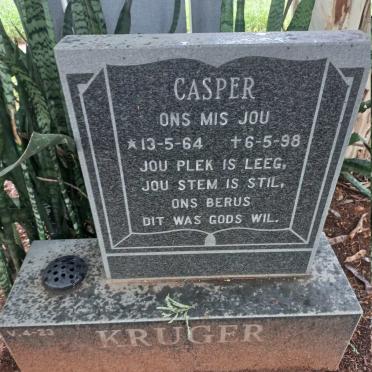 KRUGER Casper 1964-1998