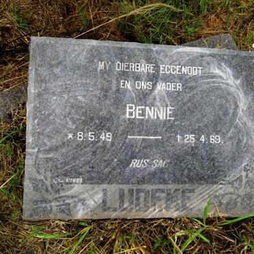 LUDEKE Bennie 1949-1969