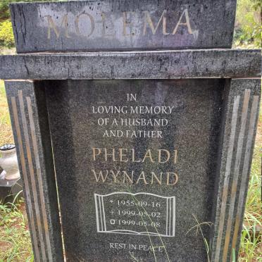 MOLEMA Pheladi Wynand 1955-1999