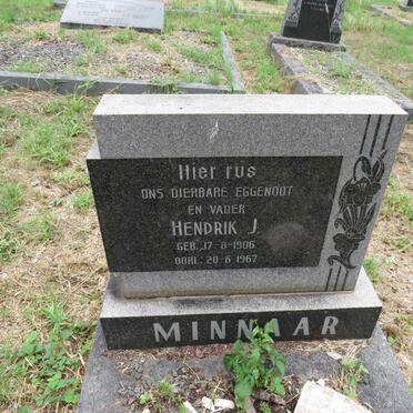 MINNAAR Hendrik J. 1906-1967