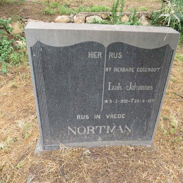 NORTMAN Izak Johannes 1909-1971