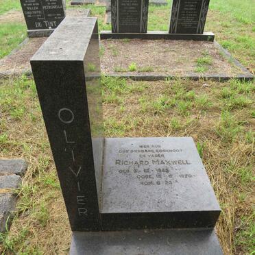 OLIVIER Richard Maxwell 1943-1970_1