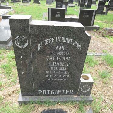 POTGIETER Catharina Elizabeth nee NEL 1874-1960