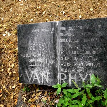 RHYN Betsy, van -1960