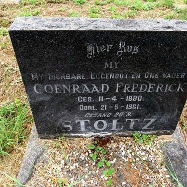 STOLTZ Coenraad Frederick 1880-1961