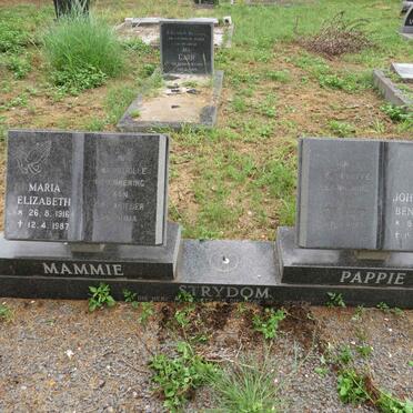 STRYDOM Johannes Benjamin 1911-1970 & Maria Elizabeth 1916-1987