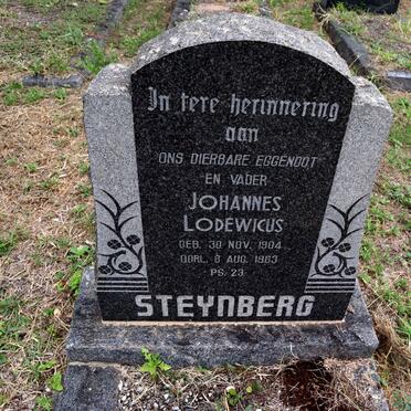 STEYNBERG Johannes Lodewicus 1904-1963
