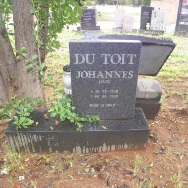 TOIT Johannes, du 1935-1998