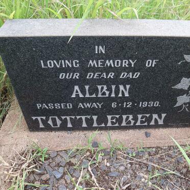 TOTTLEBEN Albin -1930