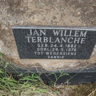 TERBLANCHE Jan Willem 1882-1976