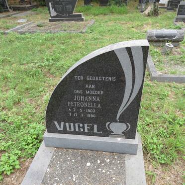 VOGEL Johanna Petronella 1903-1990