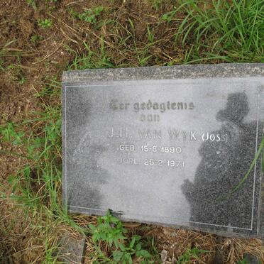WYK J.H., van 1890-1971