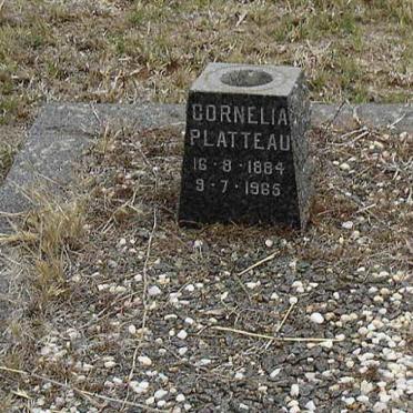 PLATTEAU Cornelia 1884-1965