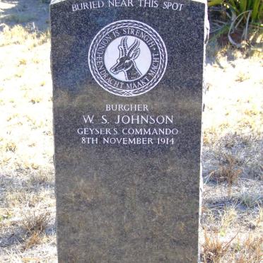 JOHNSON W.S. -1914