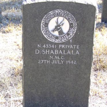 SHABALALA D. -1942