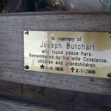 BUTCHART Joseph 1920-2006
