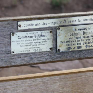 BUTCHART Joseph 1920-2008 &amp; Constance 1926-2010