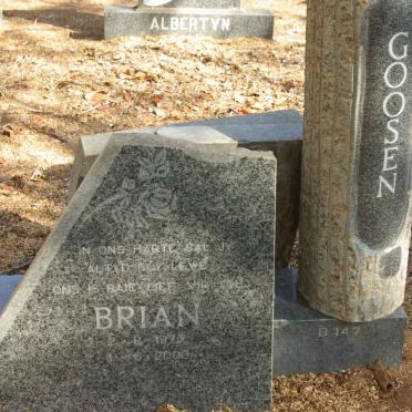 GOOSEN Brian 197?-2000