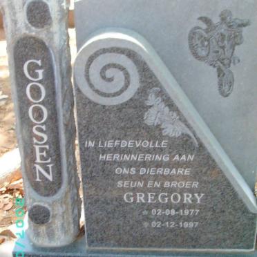 GOOSEN Gregory 1977-1997