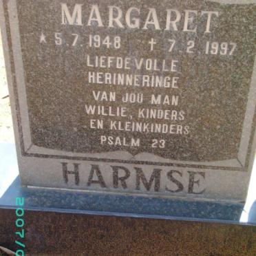 HARMSE Margaret 1948-1997