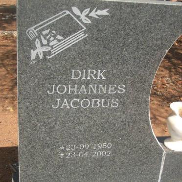 JOUBERT Dirk Johannes Jacobus 1950-2002