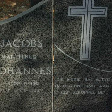 JACOBS Marthinus Johannes 1951-1999