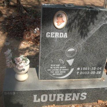LOURENS Gerda 1961-2003