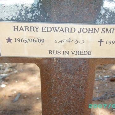 SMITH Harry Edward John 1965-1997