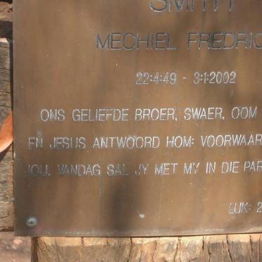 SMITH Mechiel Fredrick 1949-2002