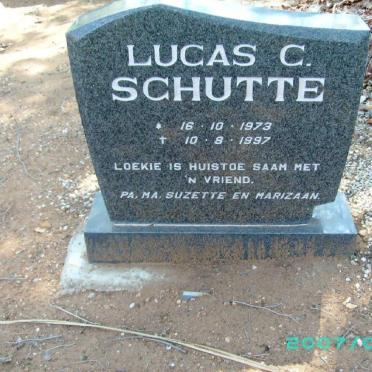SCHUTTE Lucas C. 1937-1997