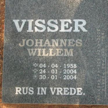 VISSER Johannes Willem 1958-2004