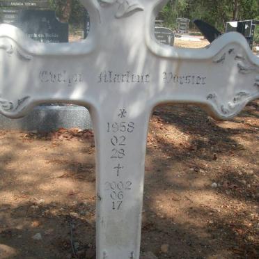VORSTER Evelyn Marlene 1958-2002
