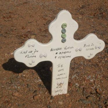 VENTER Anette 1941-2006
