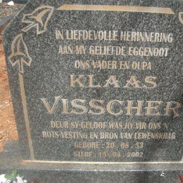 VISSCHER Klaas 1953-2002