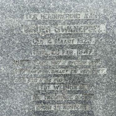 SWANEPOEL 1923-1947