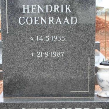 STEYNBERG Hendrik Coenraad 1935-1987