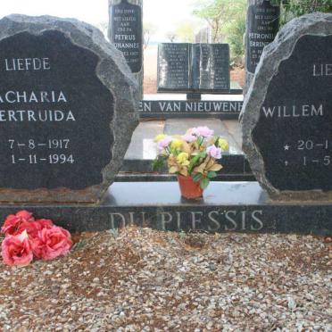 PLESSIS Willem Jacobus, du 1911-1976 &amp; Zacharia Gertruida 1917-1994