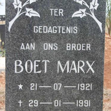 MARX Boet 1921-1991