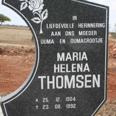 THOMSEN Maria Helena 1904-1992