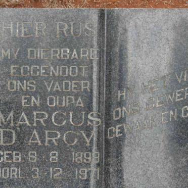 VOGEL Marcus D'Arcy 1898-1971