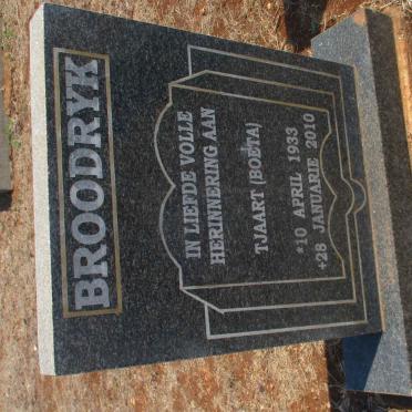 BROODRYK Tjaart 1933-2010