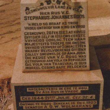 ROOS Stephanus Johannes 1844-1883