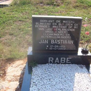 RABE Jan Bastiaan 1931-2002