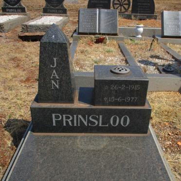 PRINSLOO Jan 1915-1977