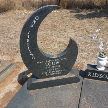 KIDSON Louw 1922-1992 &amp; Jacomien 1927-2008