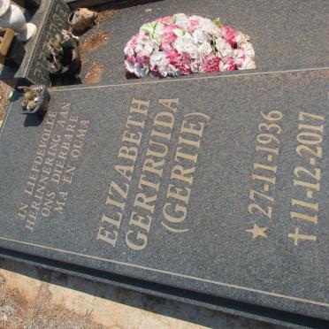 PIETERSE David Schalk 1932-2001 &amp; Elizabeth Gertruida 1936-2017