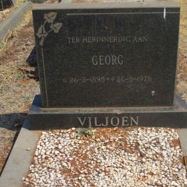 VILJOEN Georg 1895-1978