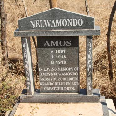 NELWAMONDO Amos 1897-1918